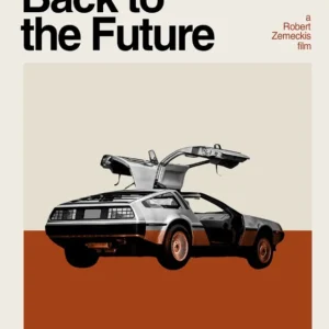 Pintura em Tela Retro de Filmes Clássicos para Decoração de Casa