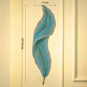 Lâmpada de Parede Moderna em Resina LED - Decoração Elegante para Sua Casa