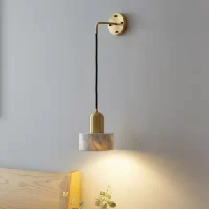Luminária Pendente de Mármore Luxuosa para Decoração Moderna