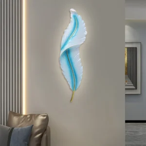 Lâmpada de Parede Moderna em Resina LED - Decoração Elegante para Sua Casa