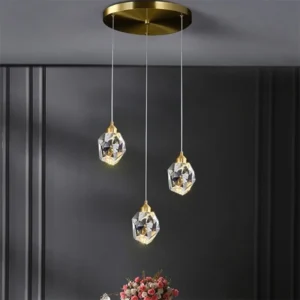 Lustre de Cristal Moderno para Teto - Elegância e Sofisticação