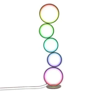 Lâmpada de Chão LED com Interruptor Touch e 3 Níveis de Luminosidade