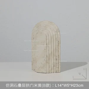 Estatuetas Minimalistas Modernas para Decoração de Escritório e Casa - Estilo 7
