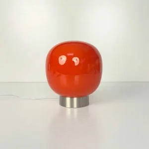 Luminária de Mesa LED Moderna Minimalista para Quarto e Estudo - Vermelho