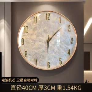 Relógio de Parede Minimalista Moderno para Decoração de Casa - 40CM-366