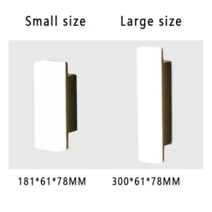 Lâmpada de Parede LED Moderna à Prova d'Água para Interior e Exterior