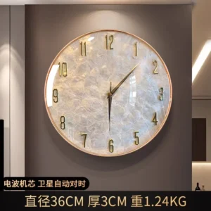 Relógio de Parede Minimalista Moderno para Decoração de Casa - 36CM-173