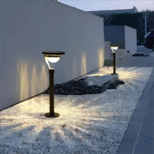Lâmpada Solar LED Super Brilhante para Jardim e Pátio
