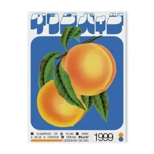 Quadro Abstrato Moderno com Ondas Azuis para Decoração de Ambientes