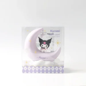 Luz Noturna LED Cinnamoroll Kuromi - Decoração Infantil Charmosa - Kuromi