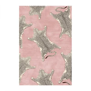 Tapete Geométrico de Pelúcia Antiderrapante para Sala e Quarto - Modelo B, 180x280cm