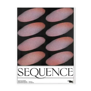 Quadro Abstrato Moderno com Ondas Azuis para Decoração de Ambientes