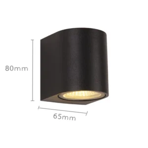 Luz de Parede Externa LED Ajustável IP65 - Candeeiro Moderno