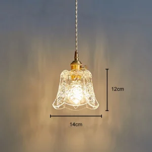 Luminária Pendente Nórdica de Vidro para Decoração de Ambientes - pendant light