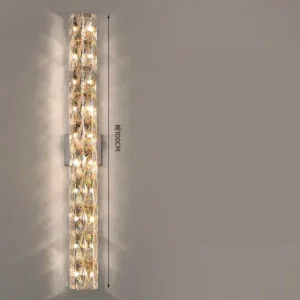 Luminária de Parede Cristal Moderna para Sala e Quarto