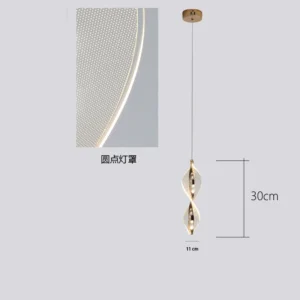 Luminária Pendente Nórdica de LED para Sala e Quarto - Decoração Moderna