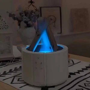 Umidificador Elétrico USB 250ml com Luz Colorida e Aromaterapia