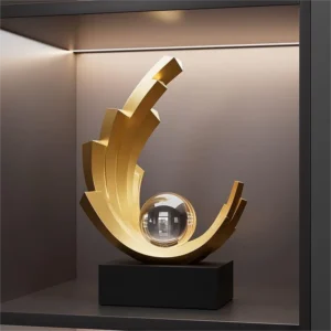 Estatueta Colecionável de Resina para Decoração de Casa - Presente Artístico