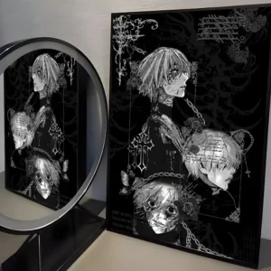 Pôster Anime Tokyo Ghoul em Lona - Decoração Moderna para sua Casa