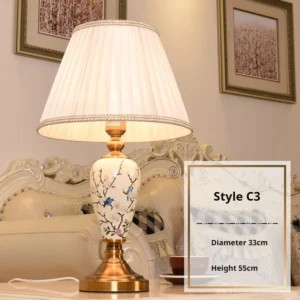 Luminária de Chão Sandyha com Design Floral para Sala e Quarto