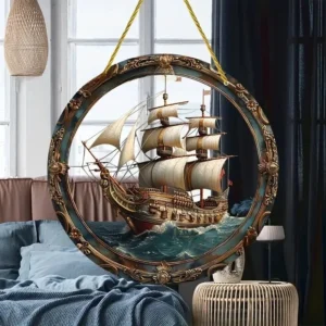 Pingente de Beija-Flor em Acrílico para Decoração de Janela - Modelo I-8CM