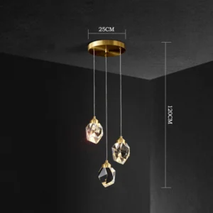 Lustre de Cristal Moderno para Teto - Elegância e Sofisticação