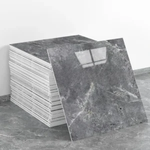 Adesivos 3D Efeito Mármore para Banheiro e Cozinha - 10 Peças - Cinza - 10 Peças, Outros