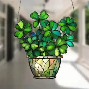 Pingente de Beija-Flor em Acrílico para Decoração de Janela - Modelo J-8CM