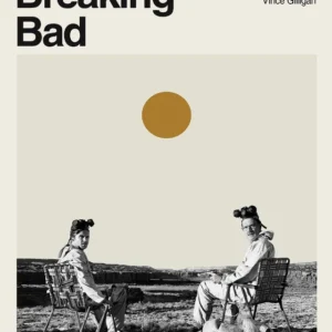 Pintura em Tela Retro de Filmes Clássicos para Decoração de Casa