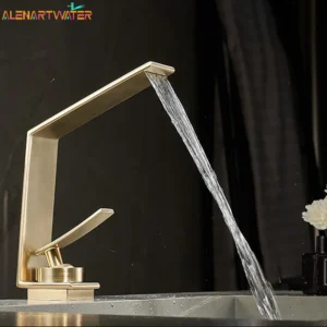 Torneira Misturadora Moderna para Banheiro com Água Quente e Fria