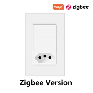 Interruptor Inteligente e Tomada Tuya Wifi/Zigbee para Casa Inteligente - Versão M10 Zigbee
