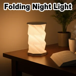 Abajur de Mesa Dobrável Portátil LED Recarregável para Leitura