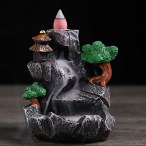 Queimador de Incenso em Resina para Aromaterapia e Decoração - País das Maravilhas