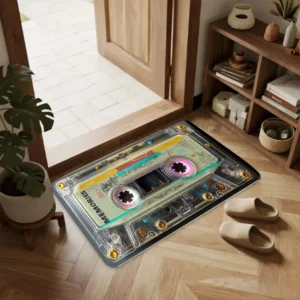 Tapete Antiderrapante Minimalista para Cozinha e Banheiro - Cor 1, 30x50cm