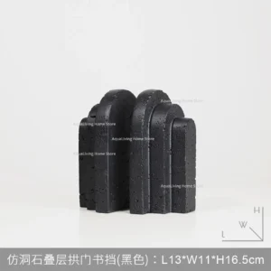 Estatuetas Minimalistas Modernas para Decoração de Escritório e Casa - Estilo 15