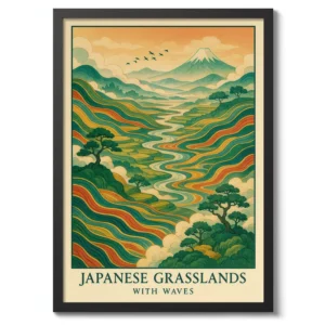 Quadro Abstrato de Ramen para Decoração Moderna da Sua Casa