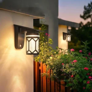 Luz Solar de Parede LED à Prova d'Água para Jardim e Varanda