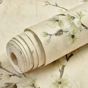 Papel de Parede 3D Floral para Decoração de Ambientes - Modelo A2