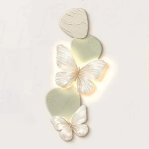 Arandela Decorativa Borboleta Moderna para Iluminação Interna - H120XW50