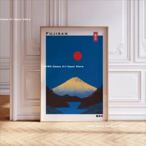 Impressão em Tela Onda de Hokusai - Arte Japonesa Moderna para Decoração