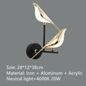 Lustre Moderno de Teto com Luz LED em Estilo Criativo para Sala e Quarto