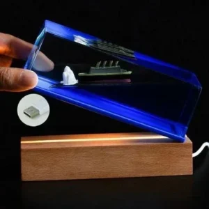 Barco Flutuante Indestrutível - Decoração Nautica para Quarto - Titanic-USB