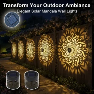 Luzes Solares Decorativas para Jardim e Pátio - IP65 à Prova d'Água