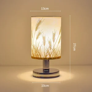 Lâmpada de Mesa USB Nórdica com Controle Remoto - Decoração Criativa para Quarto - Interruptor de 1ª Marcha