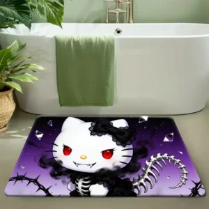 Tapete de Porta My Melody em Poliéster - Macio e Moderno - Cor 3, Tamanho 45x75cm