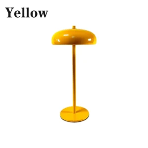 Abajur Recarregável LED Nordic Rosa para Quarto e Estudo