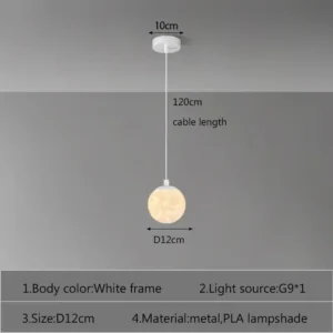 Lustre Pendente LED Moderno para Sala e Cozinha - Vários Tamanhos