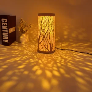 Luminária de Mesa Vintage em Ferro com Design USB para Cafés e Decoração