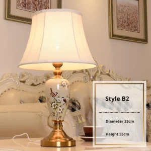 Luminária de Chão Sandyha com Design Floral para Sala e Quarto