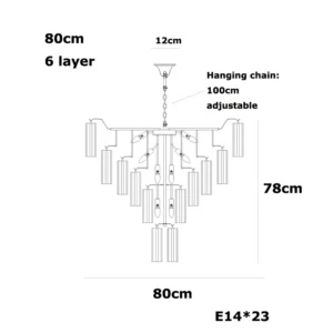 Lustre de Vidro Rosa E14 para Sala e Jantar - Design Moderno